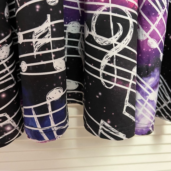 Xiangzhi Musically Themed Dress Size Medium - Picture 3 of 9